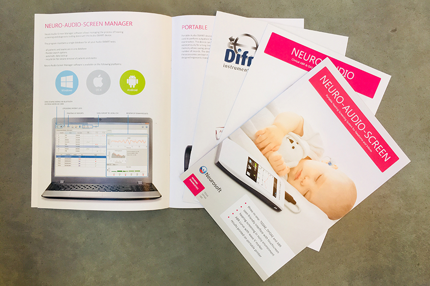 Publicité brochures, création conception