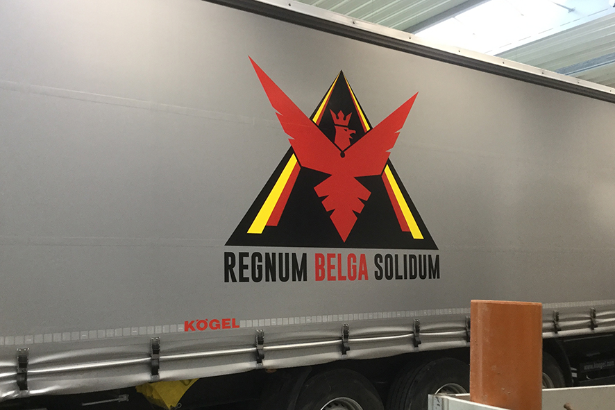 Lettrage camion