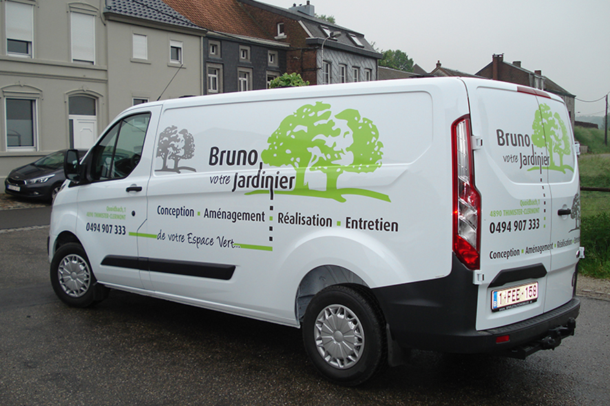 Lettrage camionnette