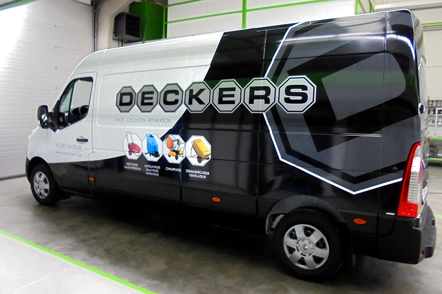 Lettrage camionnette