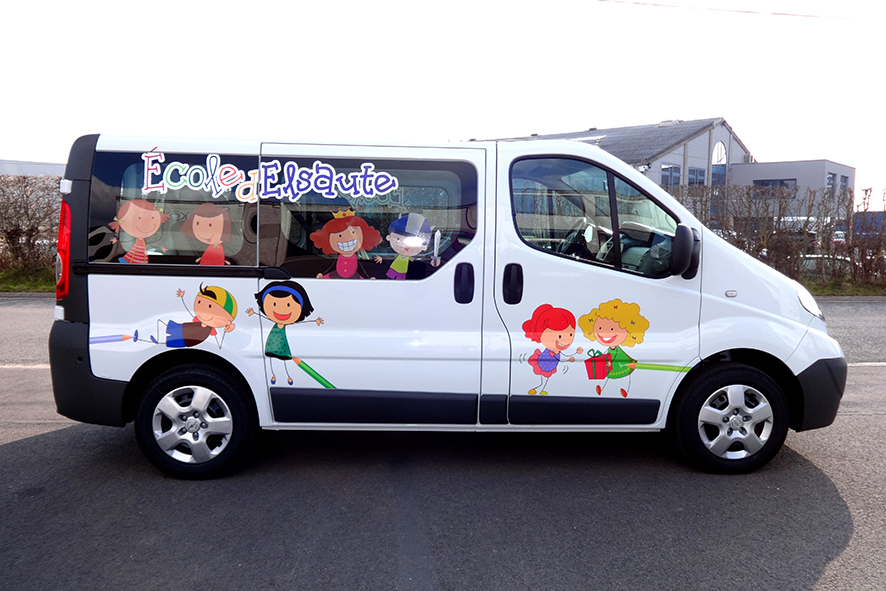 Lettrage camionnette