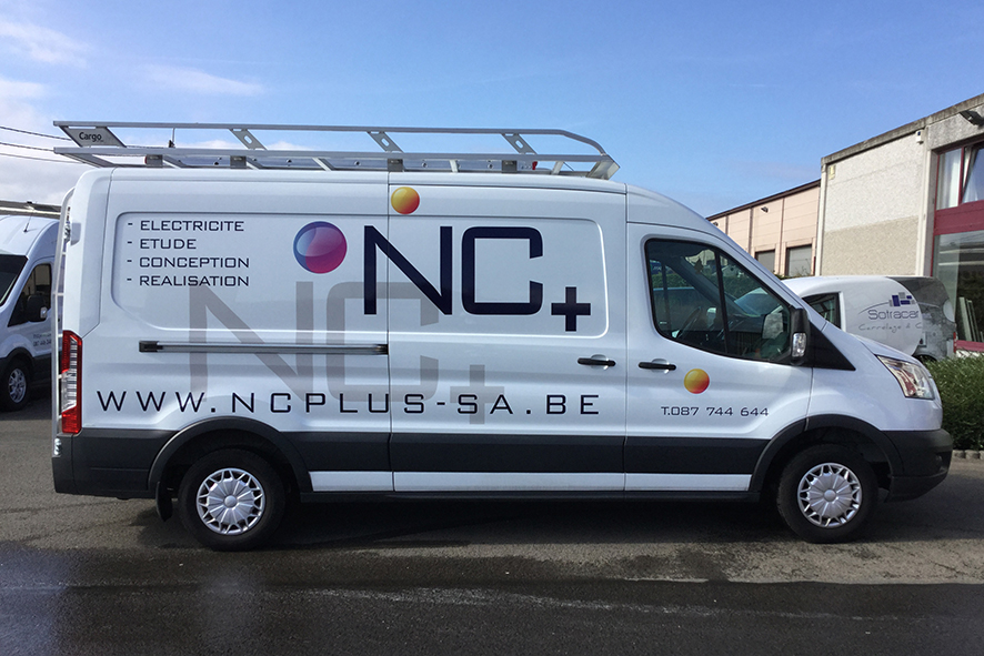 Lettrage camionnette