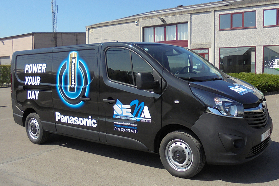 Lettrage camionnette