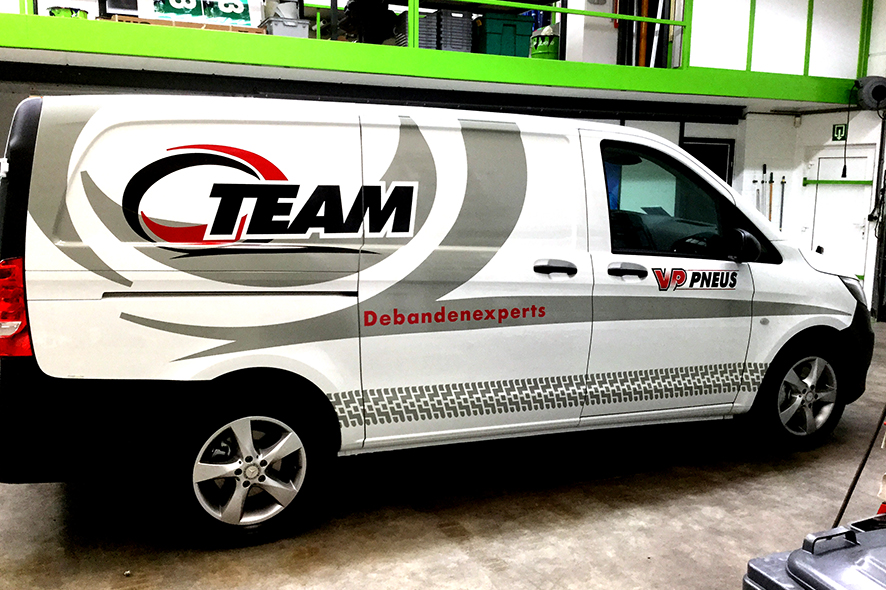 Lettrage camionnette