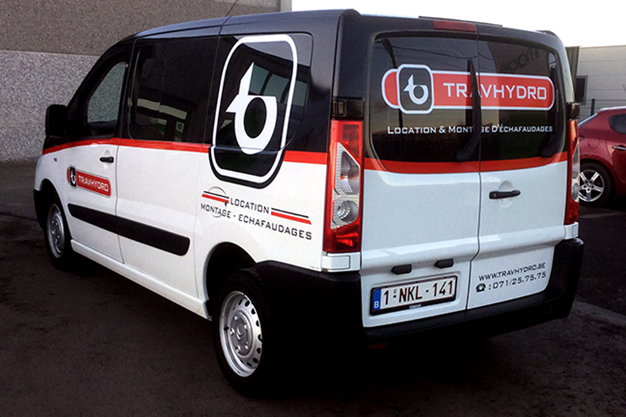 Lettrage camionnette