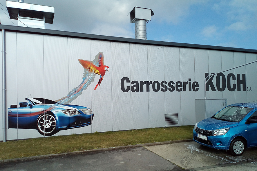 Lettrage enseigne