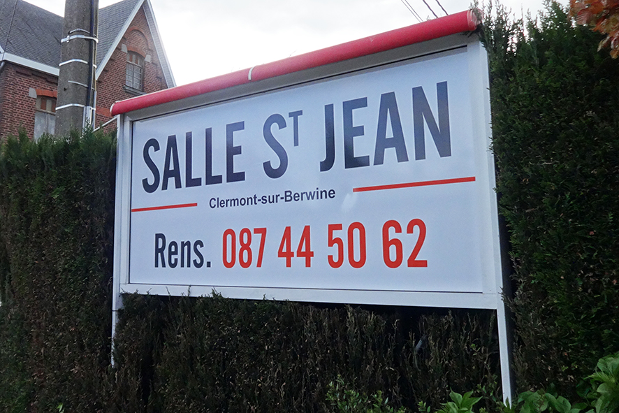 Lettrage panneau