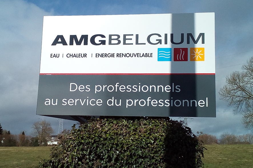 Lettrage panneau